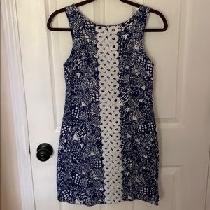 Lilly Pulitzer for Target blue shift dress size 4